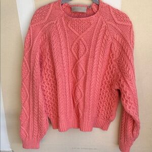 Fear of God Essentials Coral Cable Knit Sweater